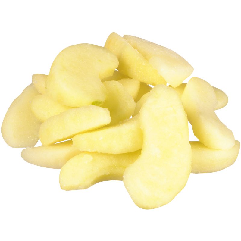 APPLE SLICED PEELED IQF