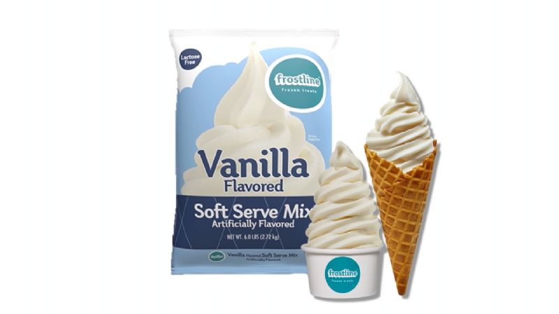 MIX SOFT SERVE VANILLA LF