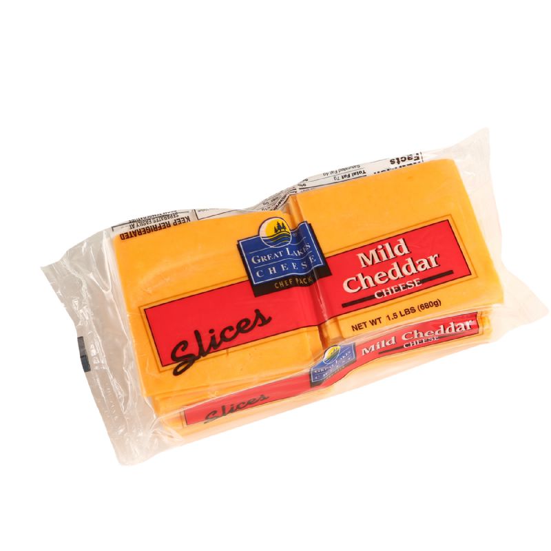 CHEESE CHEDDAR MILD SLICED