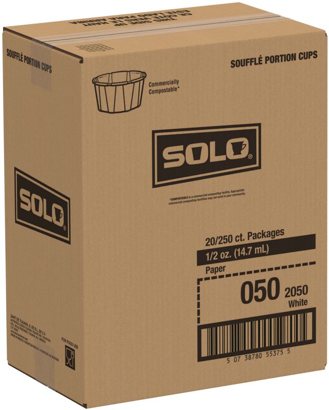 CUP SOUFFLE PAPER .5 OZ