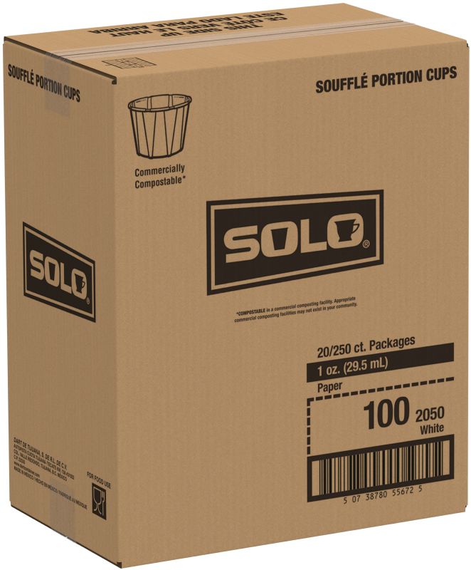 CUP SOUFFLE PAPER 1 OZ