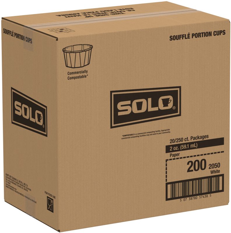 CUP SOUFFLE PAPER 2 OZ