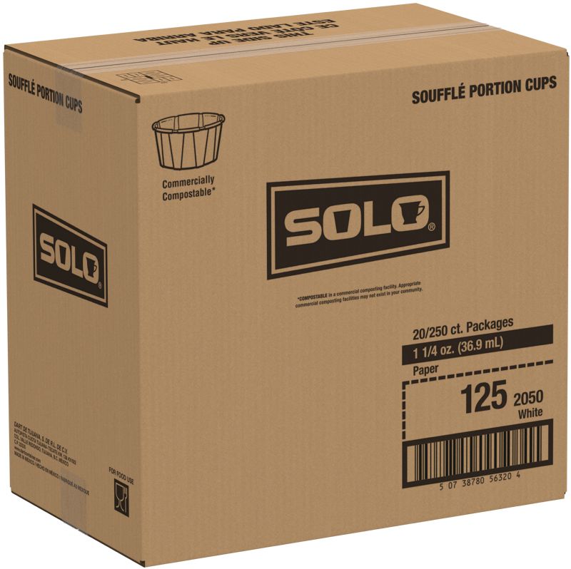 CUP SOUFFLE PAPER 1.25 OZ