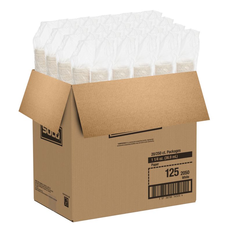 CUP SOUFFLE PAPER 1.25 OZ