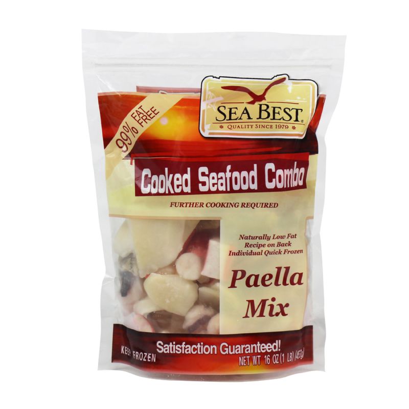 SEAFOOD MIX PAELLA COOKED