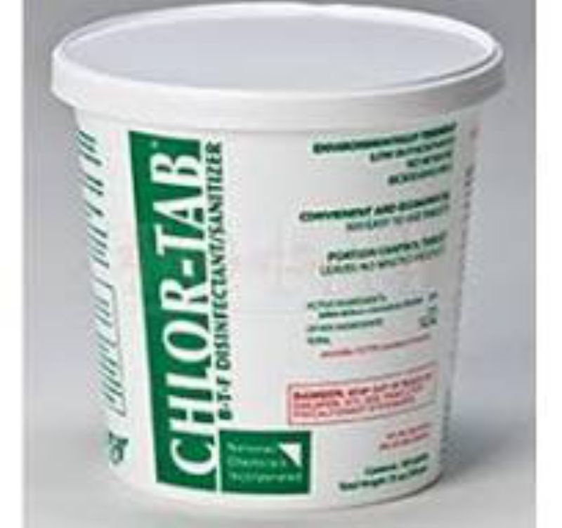 CHLORINE CHLOR-TAB SANIT/DISINFECT