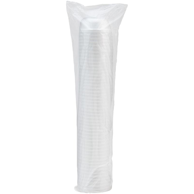 BOWL FOAM WHITE 8 OZ