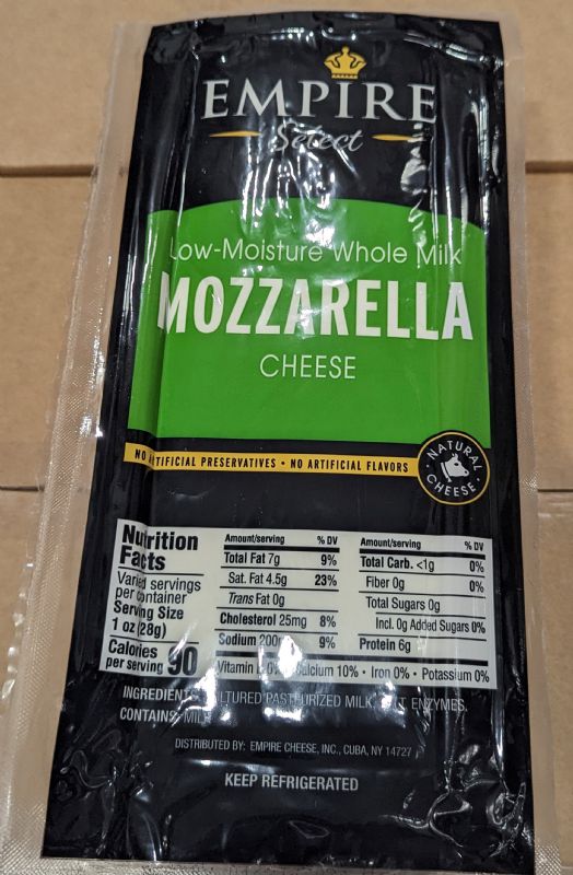 CHEESE MOZZARELLA WM/LM LOAF