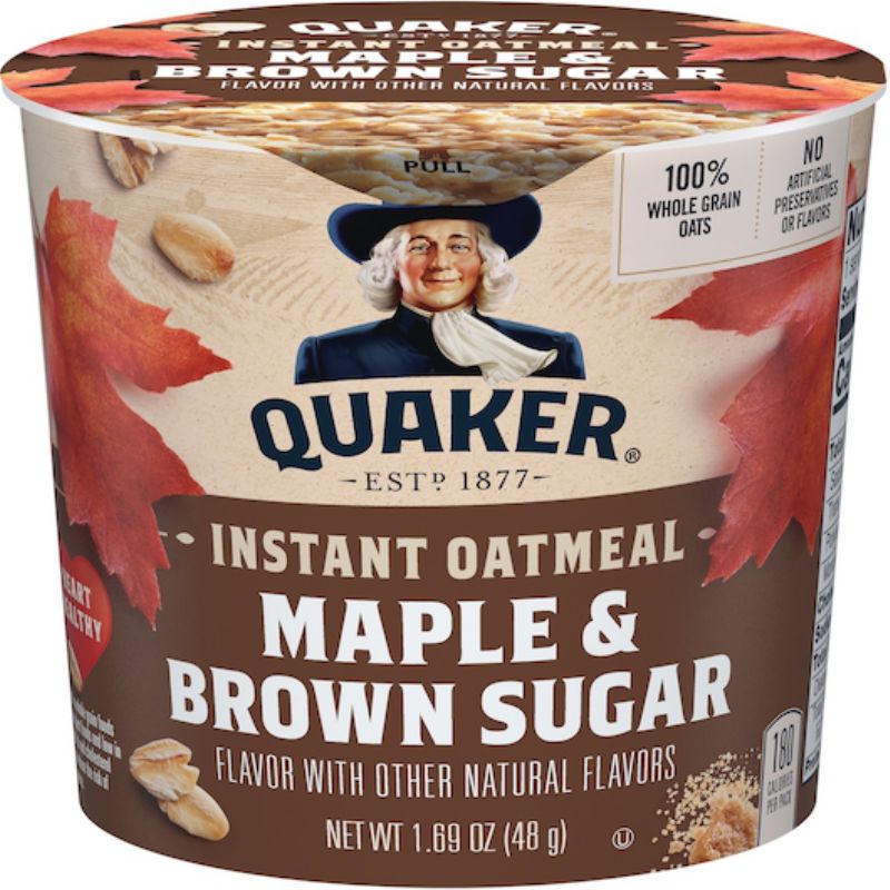 CEREAL OATMEAL CUP BROWN SUG