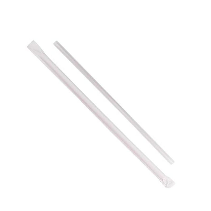STRAW GIANT CLR WRPD 10.25