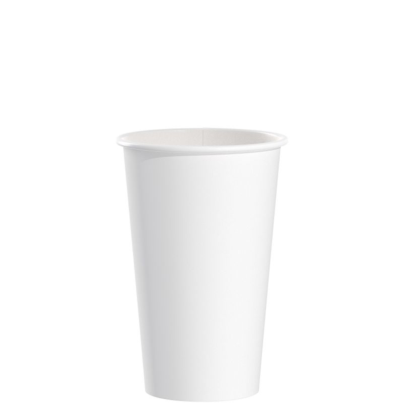 CUP PAPER HOT WHITE 16 OZ