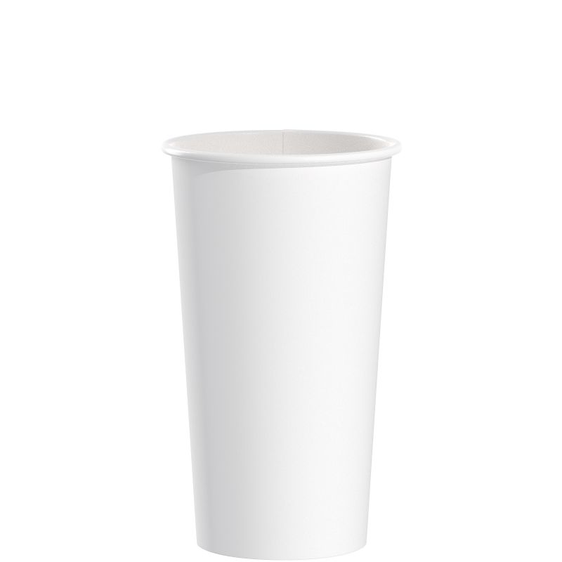 CUP PAPER HOT WHITE 20 OZ