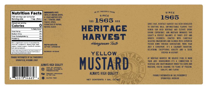 MUSTARD YELLOW MILD