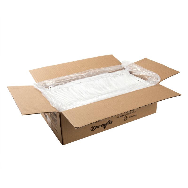 SPOON PLASTIC SODA WHITE 7.5