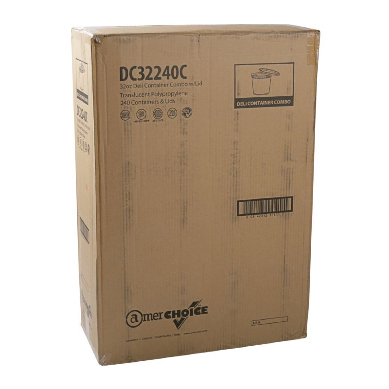 CONTAINER DELI COMBO 32 OZ