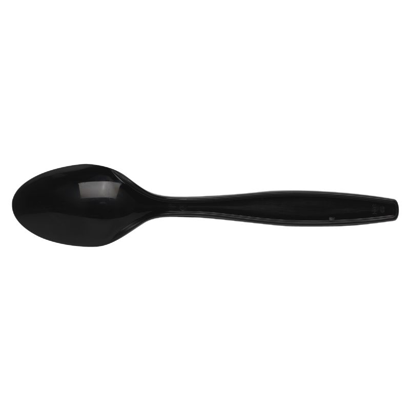 SPOON PLASTIC HEAVY WEIGHT WHT