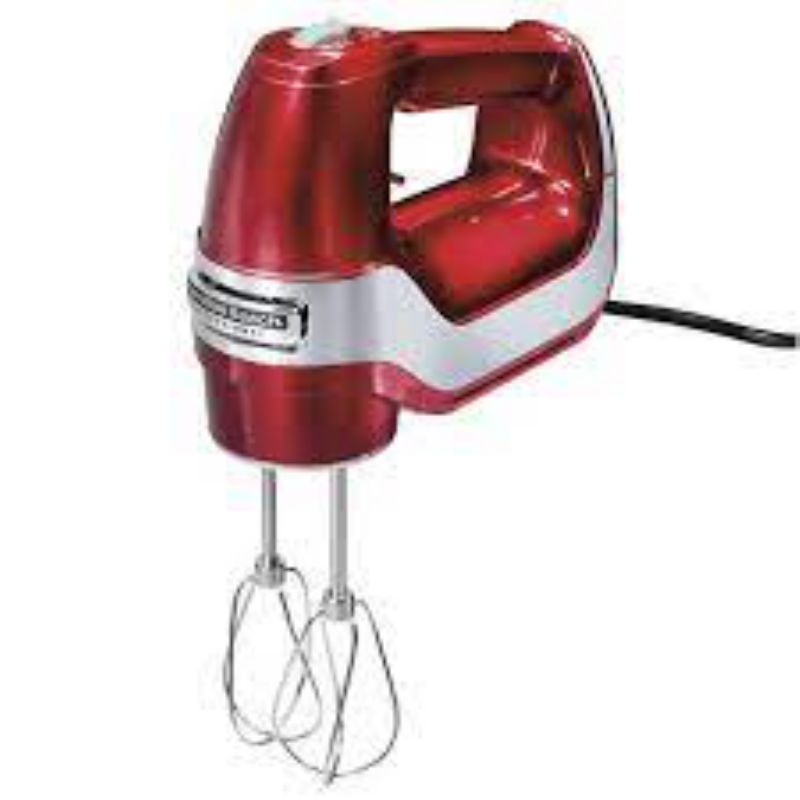 MIXER HAND HELD 5 SPEED RED