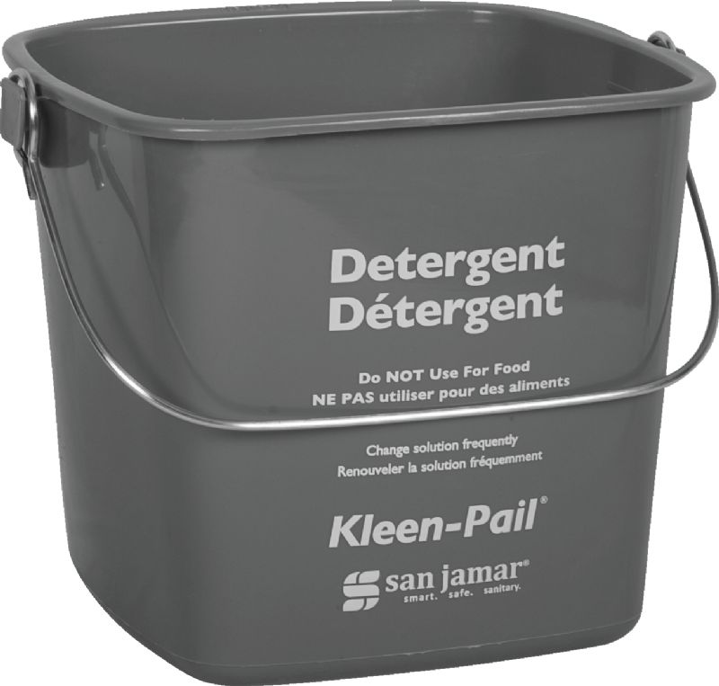 PAIL KLEEN GREEN PLASTIC 3 QT