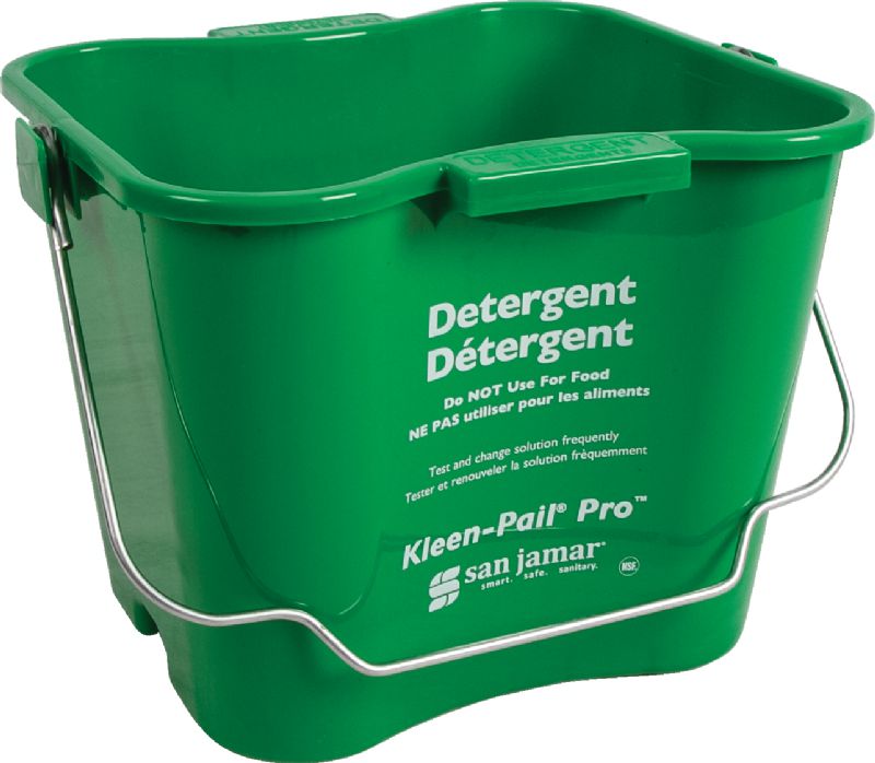 PAIL KLEEN GREEN 6 QT