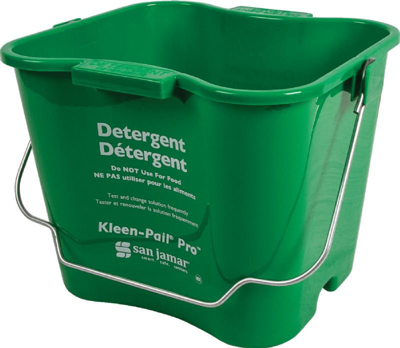 PAIL KLEEN GREEN 6 QT