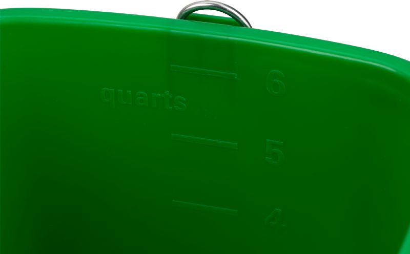 PAIL KLEEN GREEN 6 QT