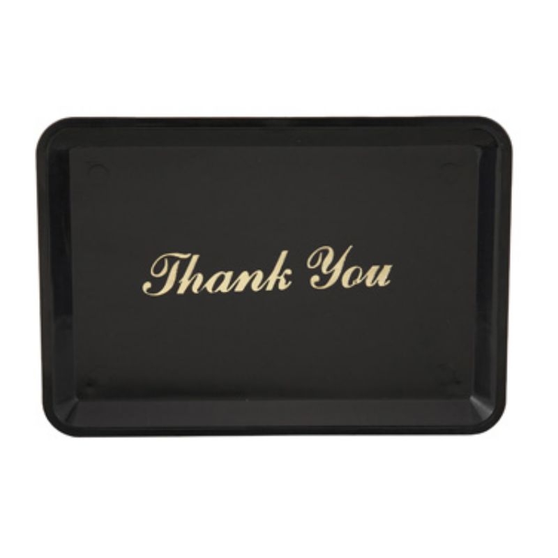 TRAY TIP THANK YOU IMPRINT BLACK