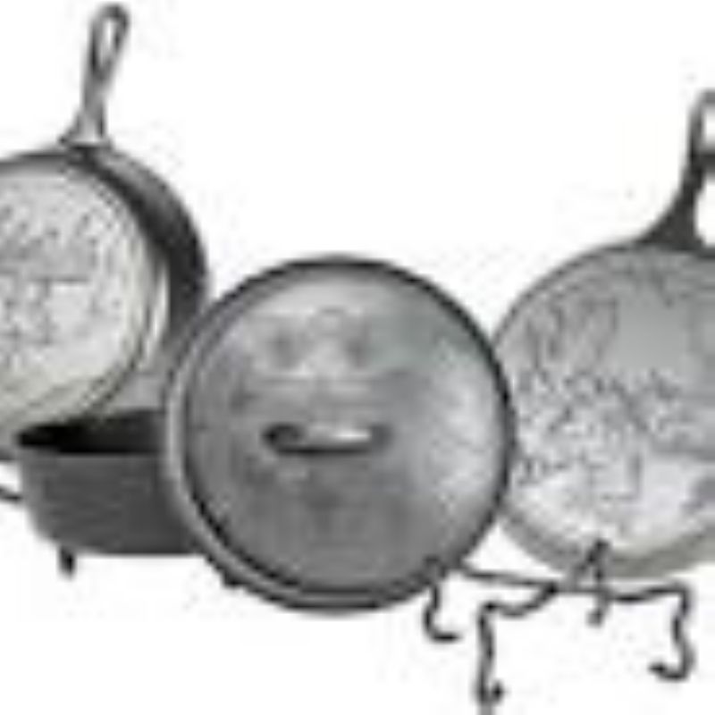 PAN CAST IRON WILDFIRE 5 PC SET