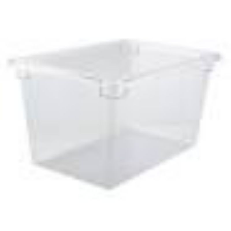 BOX FOOD PLASTIC CLEAR 18X26X15
