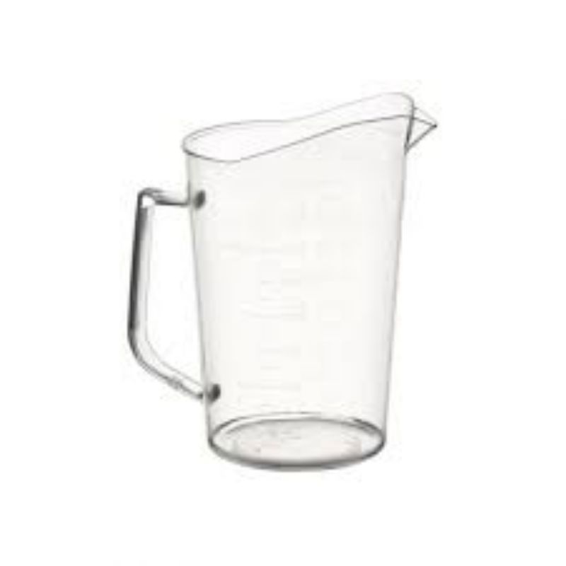 MEASURE CUP PLASTIC CLEAR 2 QT