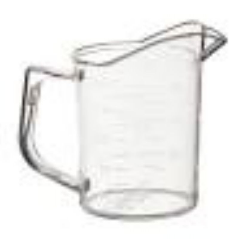 MEASURE CUP PLASTIC CLEAR 1 CUP