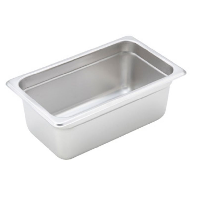 PAN STEAM TABLE 1/4 SZ 4" DP 3.1 QT