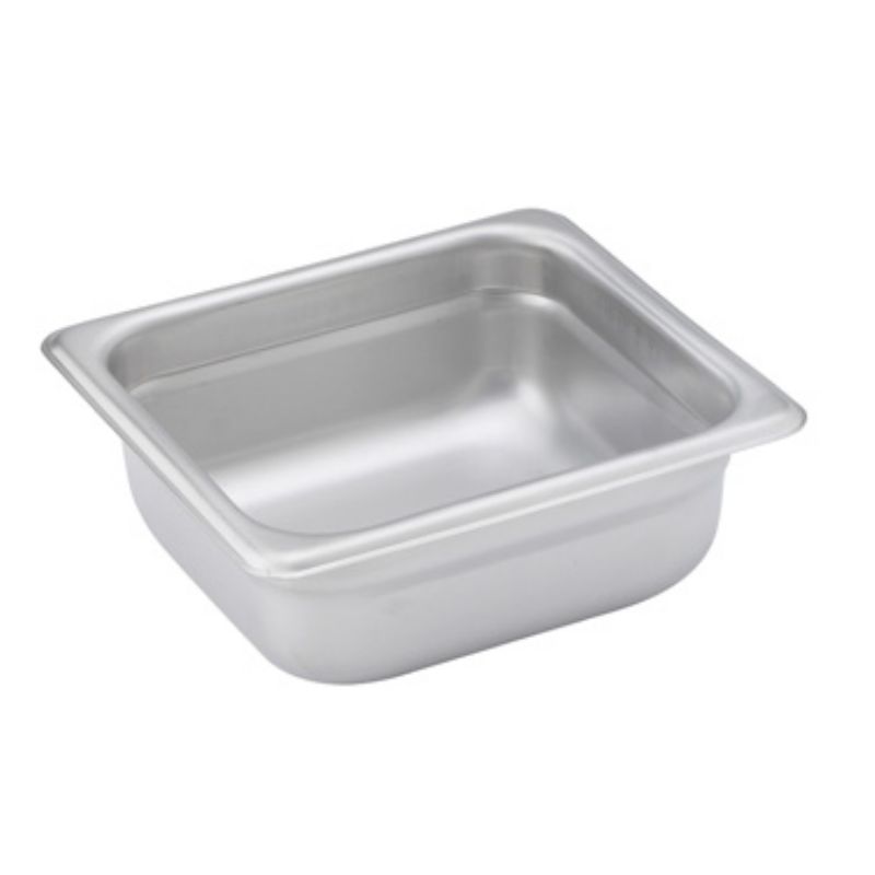 PAN STEAM S/S 1/6 SZ 2.5" DP 1.2 QT