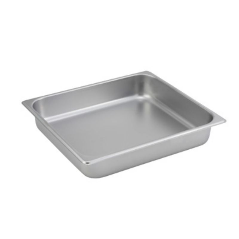PAN STEAM S/S 2/3 SZ- 6" DP 15.7 QT