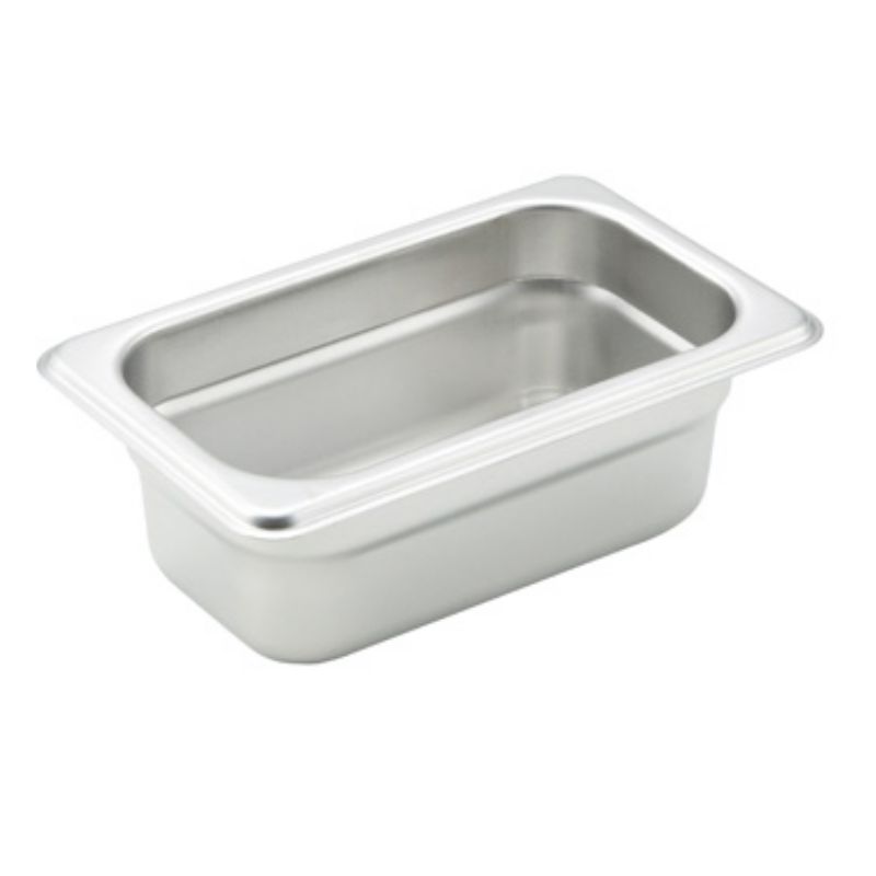 PAN STEAM S/S 1/9 SZ 2.5" DP .8 QT