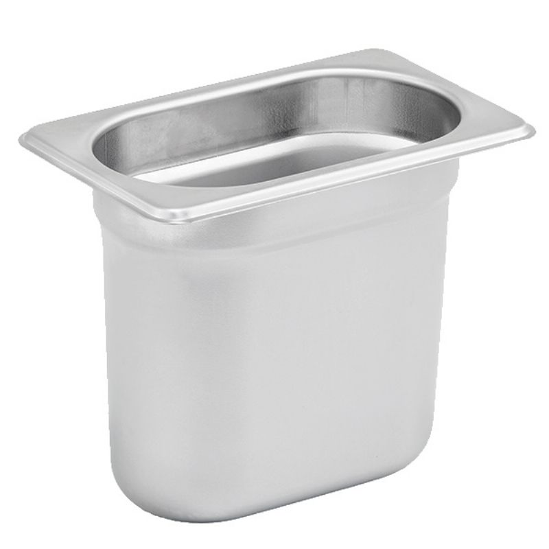 PAN STEAM S/S 1/9 SIZE 4"DP 1.1 QT