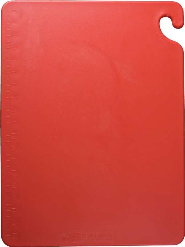 CUTTING BOARD RED (RED MEAT) 12X18