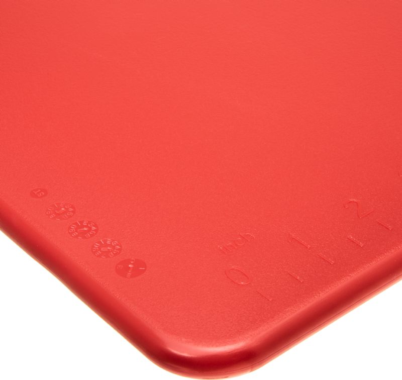 CUTTING BOARD RED (RED MEAT) 12X18