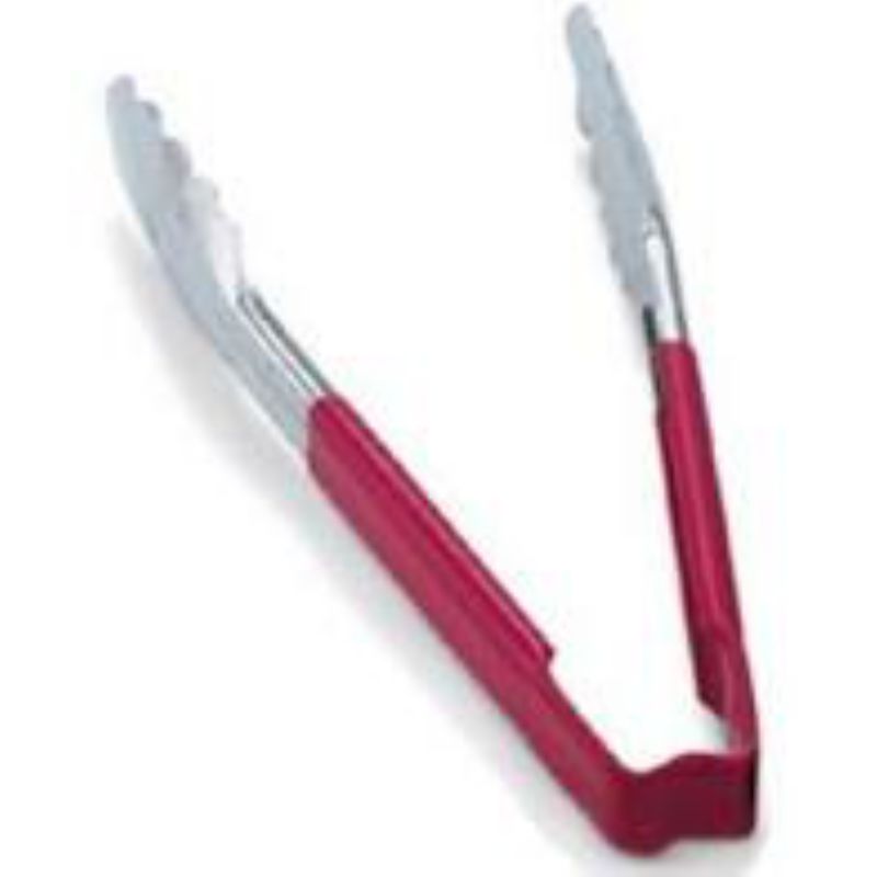 TONG UTILITY S/SS RED KOOL-TOUCH 12
