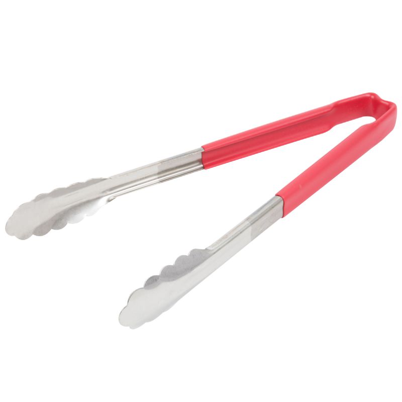 TONG UTILITY S/SS RED KOOL-TOUCH 12
