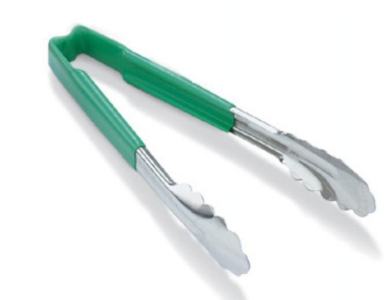 TONG UTILITY S/S GRN KOOL-TOUCH 12