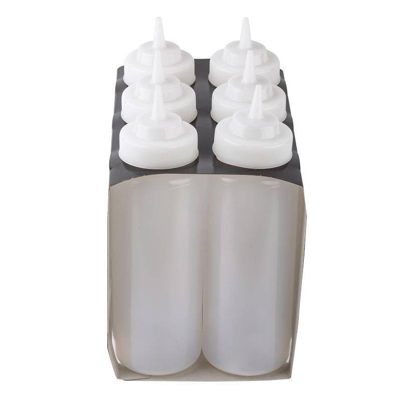 BOTTLE SQUEEZE WIDE MOUTH CLR 32 OZ