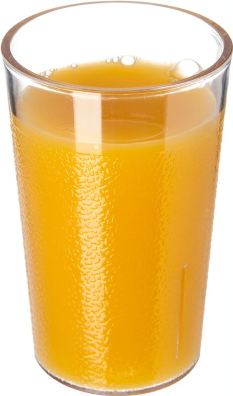 TUMBLER PLASTIC PEBBLED CLEAR 5 OZ