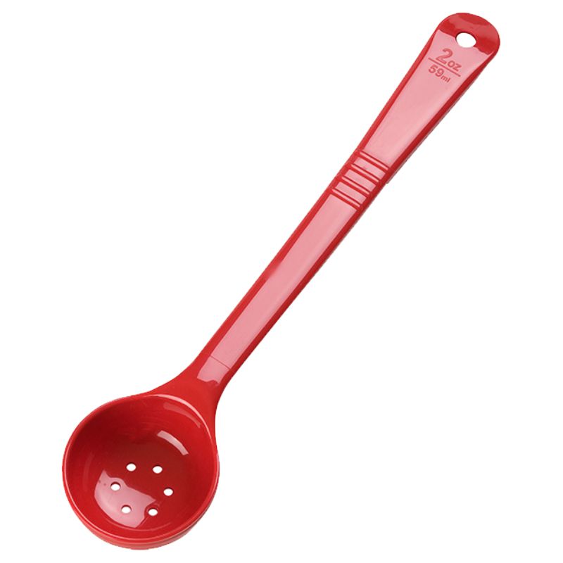 SPOON PERF RED LONG HANDLE 2 OZ