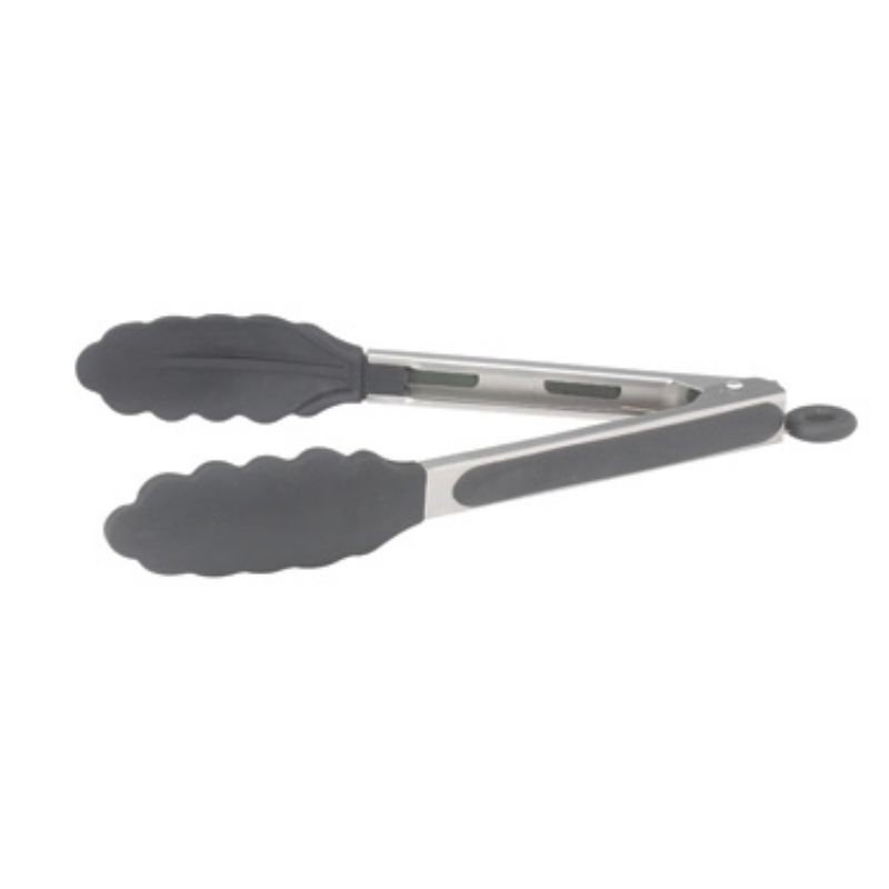 TONG S/S SILICONE TIP LOCKING 9