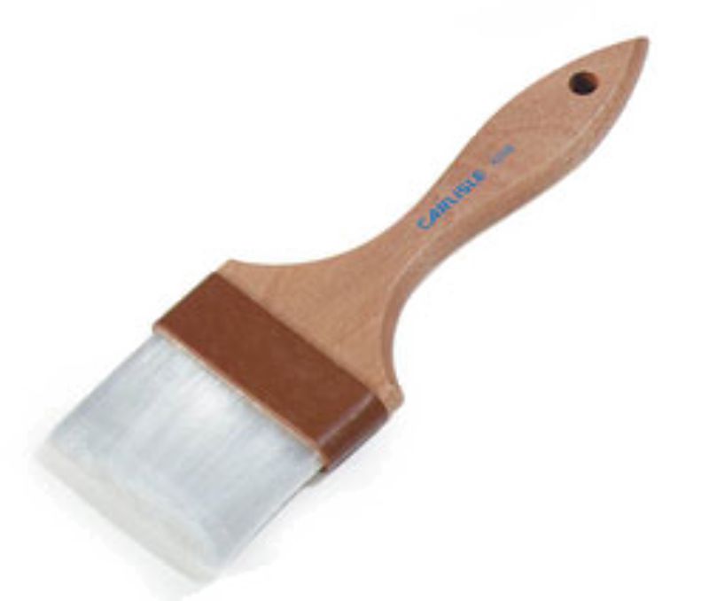 BRUSH PASTRY 3" FLAT NYLON BRISTLE