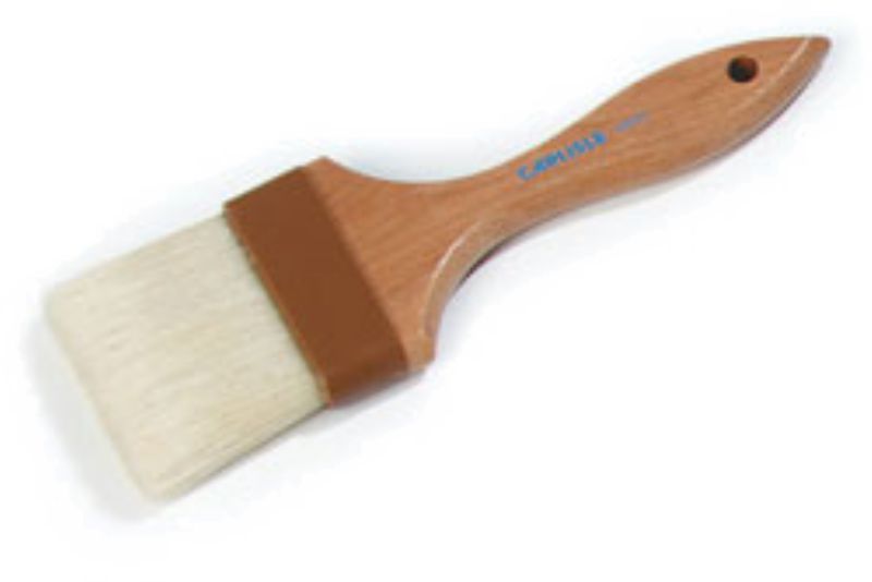 BRUSH PASTRY 3" FLAT BOAR BRISTLE