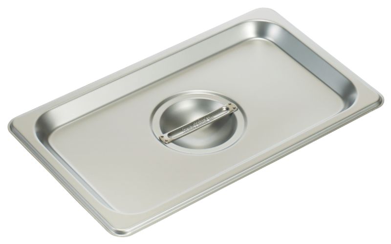 COVER STEAM PAN SOLID S/S 1/4 SIZE