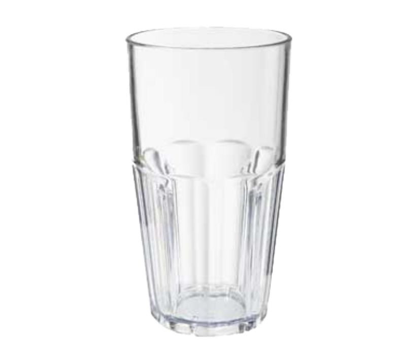 TUMBLER PLASTIC STACK CLEAR 22 OZ