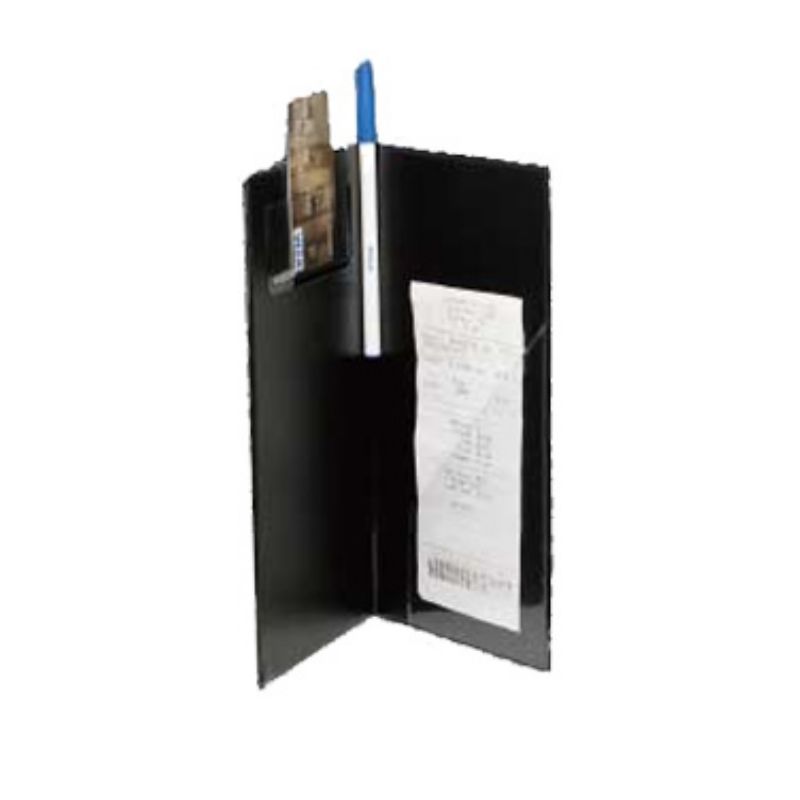 GUEST CHECK PRESENTER BLACK 10"X 5