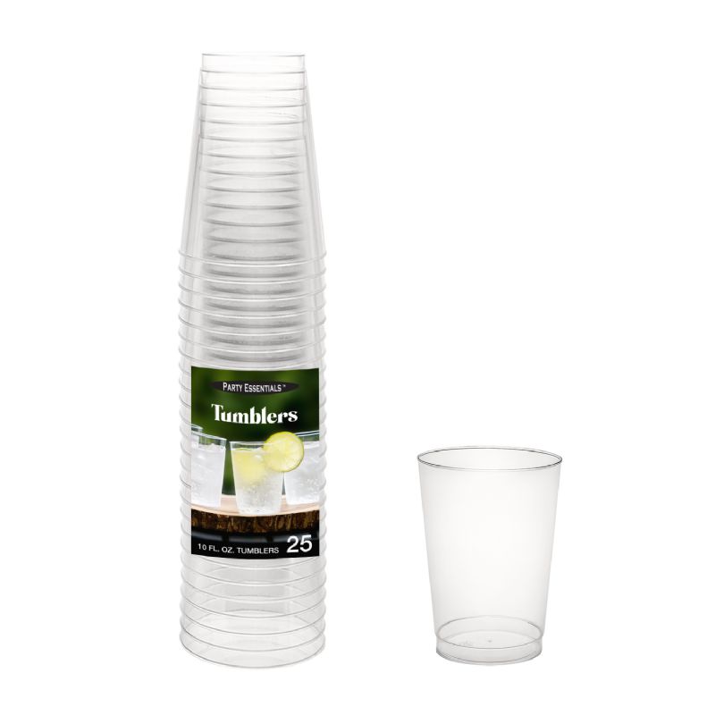 TUMBLER CLEAR 10 OZ